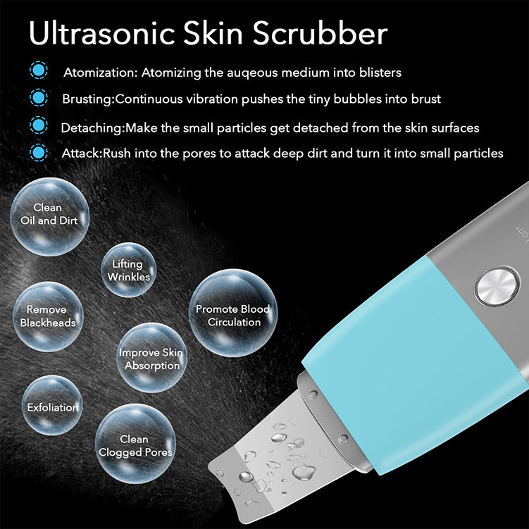 HailiCare Ultrasonic Peeling Machine Cleans The Skin And Removes Blackheads And Horny Beauty Instrument