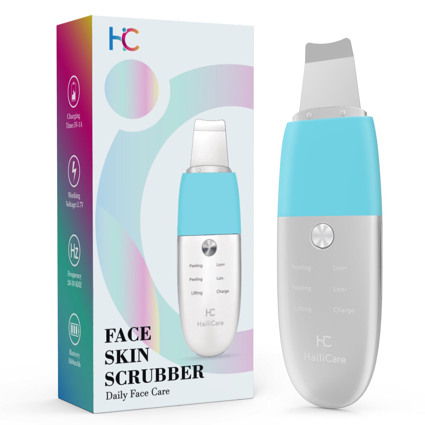 HailiCare Ultrasonic Peeling Machine Cleans The Skin And Removes Blackheads And Horny Beauty Instrument